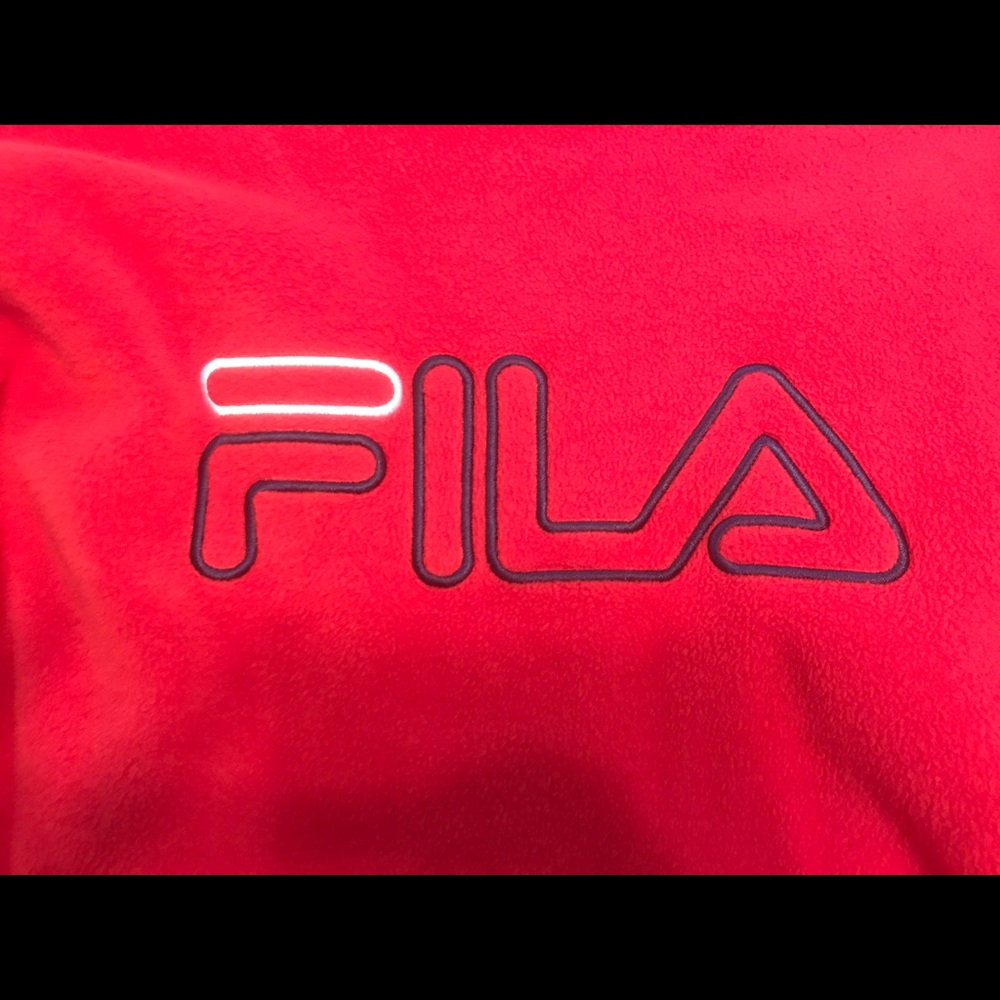 fleece FILA pullover